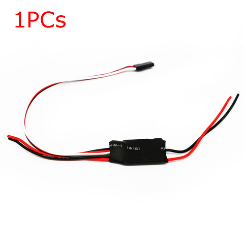 Uds 5A 10A 20A 30A una forma DC cepillado ESC 12V 24V cepillado controlador de velocidad 2-3S 2 S-6S Lipo piezas para RC Micro avión FPV ► Foto 1/6