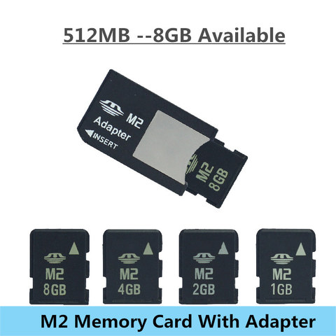 Tarjeta de memoria M2 de 8GB, 4GB, 2GB, 1GB, adaptador M2, MS Stick Pro Duo para cámara y teléfono ► Foto 1/6