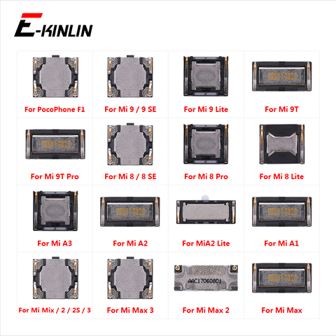 Construido-En auricular superior oreja altavoz para XiaoMi Mi teléfono móvil Poco F1 Mi 9 9T 8 Pro SE Max 2 3 mezclar 2S A3 A1 A2 Lite ► Foto 1/6