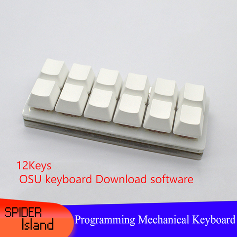 Teclado mecánico programable de 12 teclas, nuevo dispositivo de programación Macro USB, para dibujar juegos, reproductor multimedia, Win ► Foto 1/6