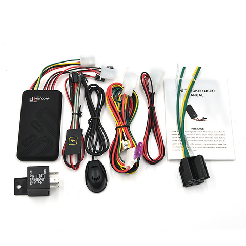 Sistema de Seguimiento GPS GT06 para PC en tiempo real, monitor en línea, corte de combustible, con micrófono, rastreador mini GPS de coche ► Foto 1/5