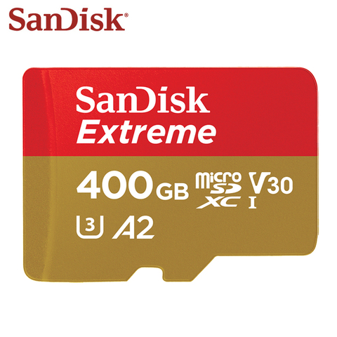 SanDisk Extreme tarjeta Micro SD de 128GB de tarjeta de memoria UHS-I SDHC SDXC U3 V30 GB 32GB 64GB tarjeta TF para el teléfono inteligente Cámara envío gratis ► Foto 1/6