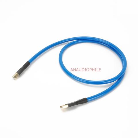 SQ88-Cable USB tipo A B HiFi, conector de Audio de datos, plateado, SQ88 G5 HiEnd ► Foto 1/5