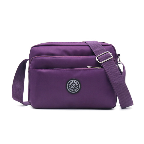 Bolso de hombro de diseñador de lujo para mujer, bandolera de tela de nailon, informal, de Color sólido, para teléfono móvil, venta al por mayor, 2022 ► Foto 1/6