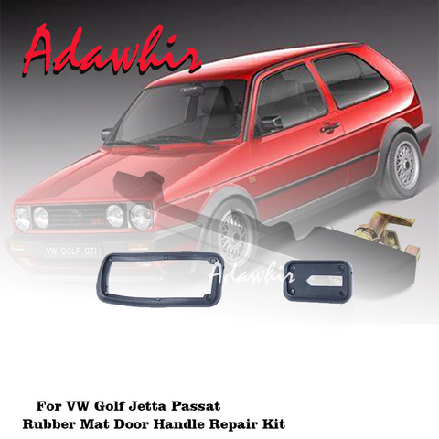 Kit de reparación de manija de puerta, estera de goma para VW Golf Jetta MK1 MK2 Passat 191837205A ► Foto 1/2