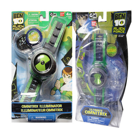 Último reloj Omnitrix estilo Japón proyector Reloj DAI relojes genuinos MODELO DE figura de acción juguete muñeca regalo ► Foto 1/6