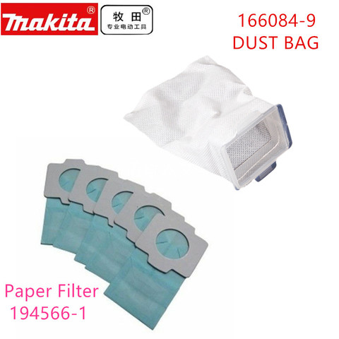 MAKITA polvo de tela de filtro de 143677-9 166084-9 194566-1 para DCL182 CL107 CL102D CL104D BCL182 LXLC01 BCL142 CL072D 4013D 4073D ► Foto 1/3