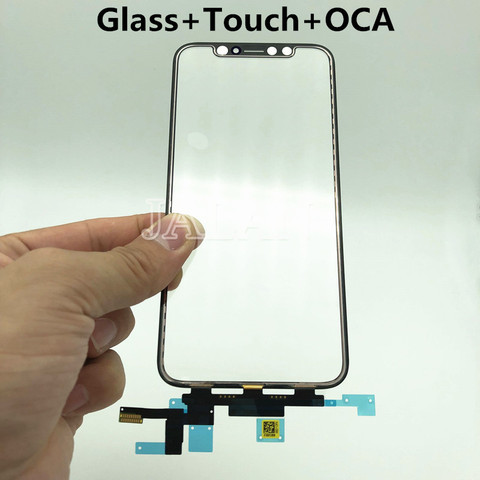 Cristal táctil con OCA para Iphone X Xs Xsmax Xr 11 11pro 11promax 12, digitalizador LCD, reparación de instalación ► Foto 1/6