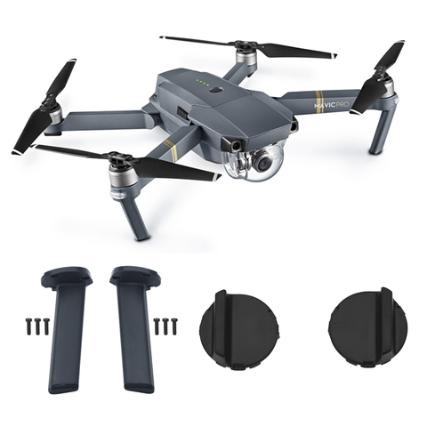 Repuesto de tren de aterrizaje izquierdo y derecho para Dron DJI Mavic Pro Platinum, para espalda y piernas, pies delanteros y traseros, accesorio de Motor, reparación de montaje en Base ► Foto 1/5