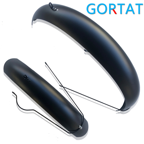 GORTAT nieve bicicletas Fender 26*4,0 pulgadas guardabarros la cobertura completa alas para bicicleta gorda parte Material de hierro de fuerte, duradero envío gratis ► Foto 1/6