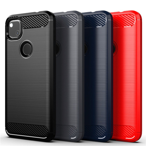 Para la cubierta Google Pixel 4A funda para Google Pixel 4A Coque a prueba de golpes funda de silicona para Google Pixel 2 3 4 5 XL 4A Fundas ► Foto 1/6