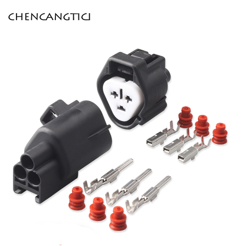 5 Sets 3 Pin forma Auto Sumitomo conector bobina de encendido hembra macho para Toyota Camry Corolla Honda Civic 6189-0179 ► Foto 1/3