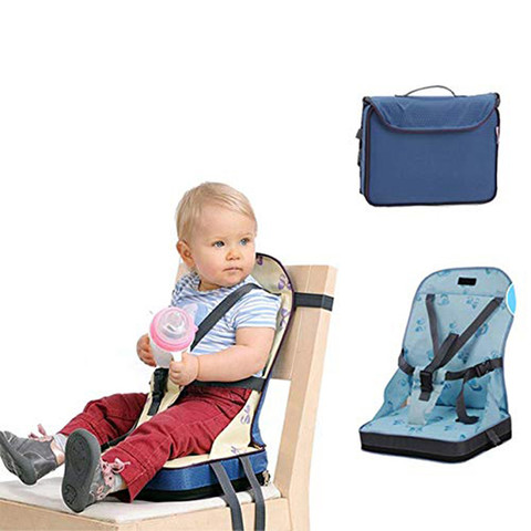 Bolsa útil para silla de comedor de bebé, asiento portátil de tela Oxford a prueba de agua, cinturón plegable para viaje infantil, silla alta de alimentación ► Foto 1/6