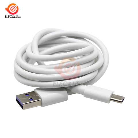 Cable de datos de carga rápida Micro USB tipo C 5A para Samsung, Xiaomi, Mi, Huawei, Android, Cable adaptador USB de 1M ► Foto 1/6