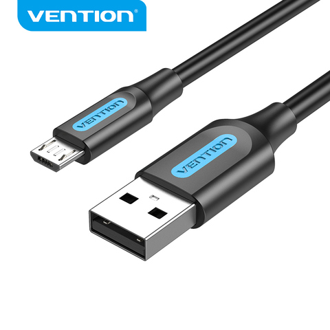 Vención de la Micro USB Cable 3A de carga rápida Cable de datos USB 2M 3M para Samsung Xiaomi Huawei Android Teléfono Móvil cable de carga USB ► Foto 1/6