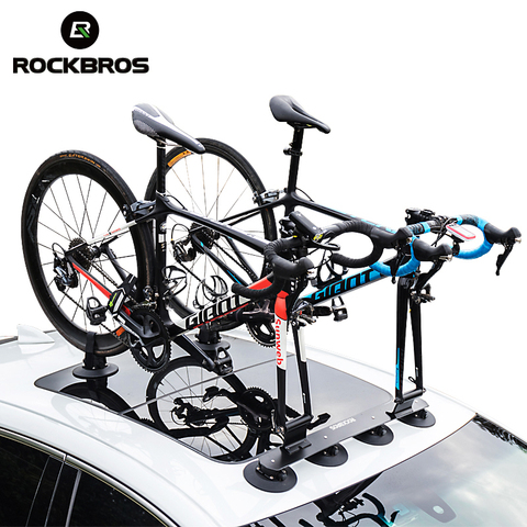 ROCKBROS-Estante para bicicleta soporte para el techo del coche, instalación rápida, accesorios para bicicleta de montaña y carretera ► Foto 1/6