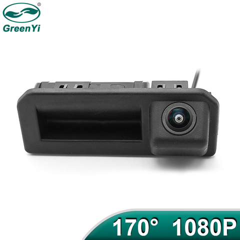 GreenYi 170 grados AHD 1920x1080P vehículo especial de la cámara de visión trasera para Audi Q2 Q2L Q5L A5 Skoda karoq KODIAQ Cayenne Polo Bora ► Foto 1/6