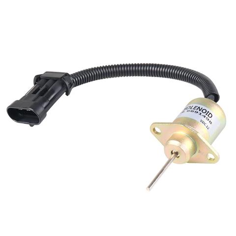 12 V pieza de Motor de apagado del combustible solenoide de parada para Kubota 1503ES-12A5UC4S 3143301-406 1G925-60011 Auto recambio de vehículo partes ► Foto 1/6