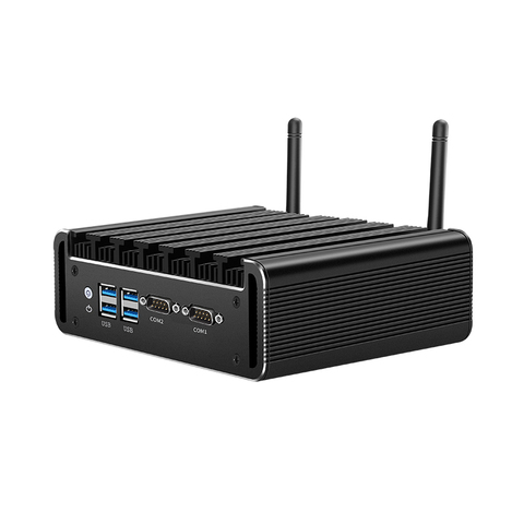 Mini PC Intel Core i7 5500U DDR3L mSATA SSD 2 * RS232 2 * Gigabit Ethernet WiFi Bluetooth 4 * USB3.0 HDMI VGA Windows 10 Linux ► Foto 1/6