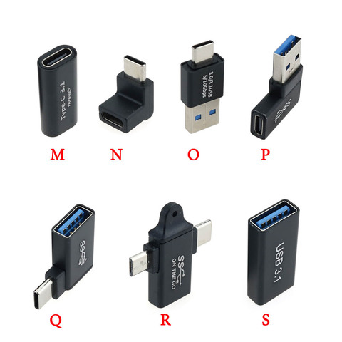 Adaptador USB tipo C macho a USB 3,0 hembra, 1 unidad, Conector Micro OTG USB 3,0 a Cable USB C ► Foto 1/6