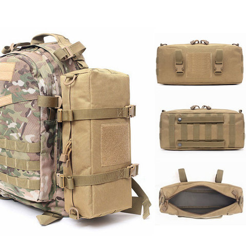 Bolso de hombro táctico multifuncional Molle del ejército, mochila de un solo hombro, para exteriores, utilidad del ejército, accesorios de caza, bolsa de almacenamiento ► Foto 1/6