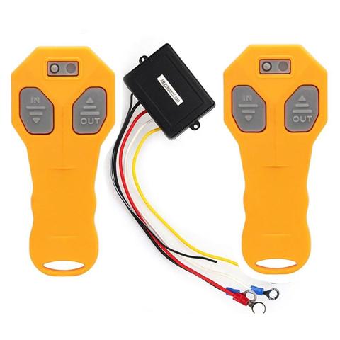 Krator 12V 12V 433MHZ cabrestante inalámbrico 2 Kit de Control remoto interruptor de auricular para coche todoterreno ATV SUV ► Foto 1/4