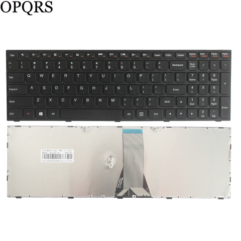 Nuevo teclado de EE.UU. para Lenovo G50 Z50 B50-30 B50-70 B50-80 G50-70AT B50-70 Z70-80 G50-70 inglés negro teclado del ordenador portátil ► Foto 1/4