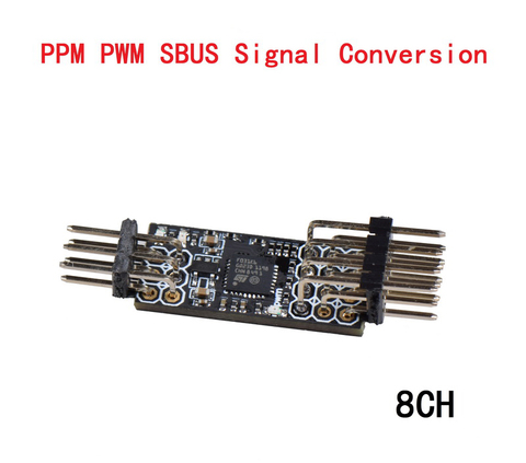 Módulo receptor de conversión de señal SPP-S SBUS PPM PWM, convertidor compatible con 8 canales de entrada/salida, 3,3-20V, piezas para Dron RC ► Foto 1/6