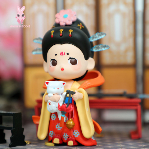 Caja Ciega de juguete Meet Changan para chicas, juguetes de figuras de Anime, adornos de escritorio, regalos bonitos ► Foto 1/6