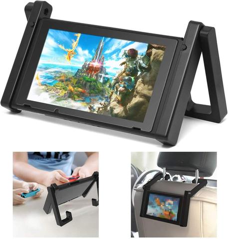 Soporte ajustable para Nintendo Switch, soporte del reposacabezas del coche, soporte de juegos para consola Nintendo Switch NS y accesorios ► Foto 1/6