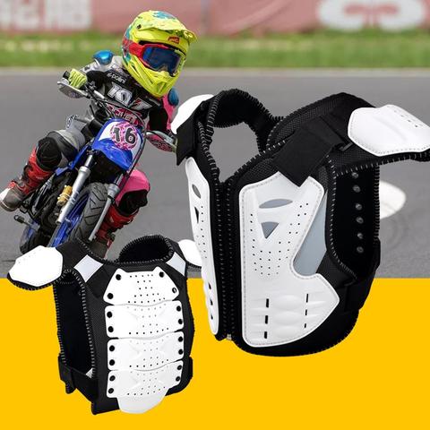 Chaleco Protector de cuerpo completo para niños de 4 a 15 años, blindaje de Motocross para niños, chaqueta, equipo de protección contra la columna vertebral ► Foto 1/6