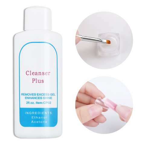 PinPai-limpiador para uñas de Gel UV, líquido para uñas artísticas, limpiador de puntas de Gel acrílico UV, mejora el brillo, no removedor de Gel ► Foto 1/4
