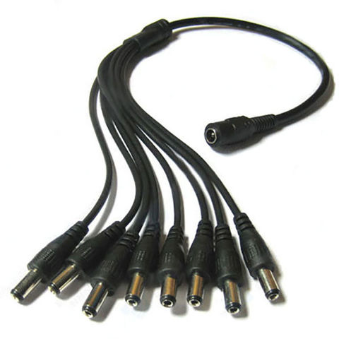 Cable divisor de potencia adaptador para cámara de seguridad CCTV, CC 1 a 8 Uds. ► Foto 1/4