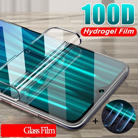 Película de hidrogel para Moto G8 G9 Play Plus, película de lente de cámara de Protector de pantalla para Motorola Moto One Action Not Glass ► Foto 1/6