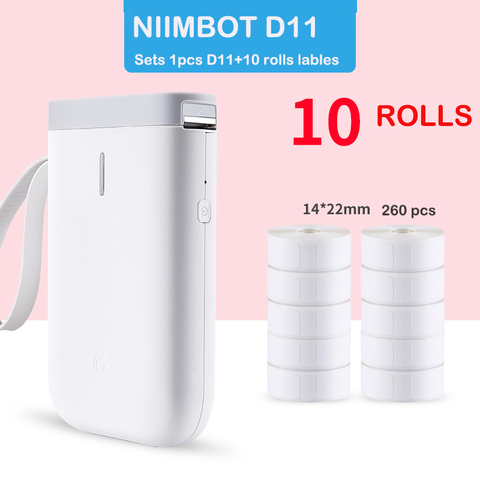Niimbot D11-Papel de etiqueta térmica para impresora, precio especial, fecha de producción, autoadhesivo ► Foto 1/5
