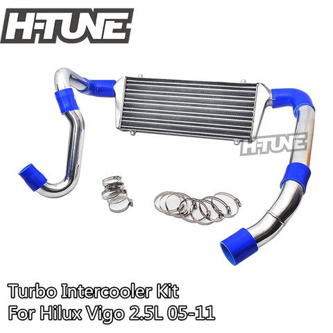 4x4 camioneta montaje frontal Diesel Turbo Intercooler Kit de tubería para Hilux Vigo KUN15/25 2.5L 05-11 ► Foto 1/6