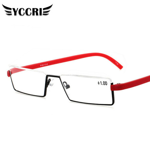 YCCRI-gafas de lectura ligeras y cómodas para mujer, anteojos de resina TR90, plegables, para presbicia, Unisex ► Foto 1/6