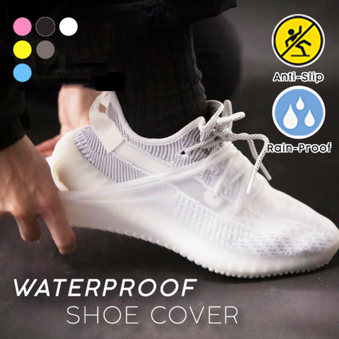 Cubiertas impermeables para zapatos, protectores de silicona para calzado Unisex, Botas de lluvia para interior y exterior ► Foto 1/6