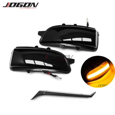 Para Volvo C30 C70 S40 S60 V40 V50 V70 08- 2010 S80 coche LED dinámica de luz de señal de giro lado espejo retrovisor del indicador intermitente lámpara ► Foto 1/6