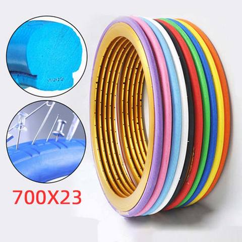 11 Colors Cycling Solid Dead Tire 700C x 23C Fixed Gear Solid Tire Inflation Free Never Flat Bicycle Tires for Road Bike Tires ► Foto 1/6