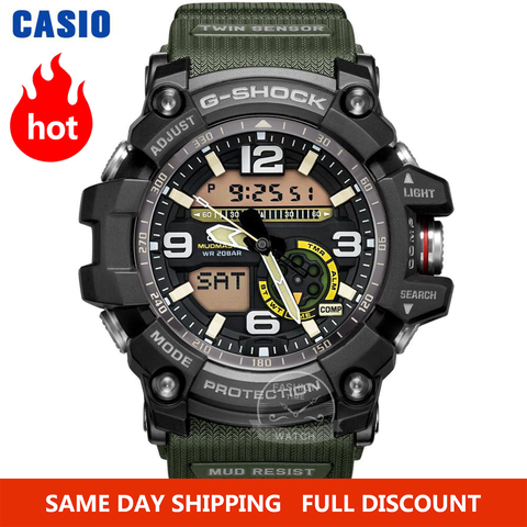 Casio watch G-SHOCK watch men top set de lujo LED reloj de pulsera digital militar Reloj de cuarzo resistente al agua reloj deportivo Reloj de buceo luminoso Twin Sensor Brújula digital Termómetro g shock reloj hombre ► Foto 1/5