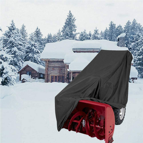 Windproof Snow Durable Polyester Fabric Snow Cover Waterproof Snow Blowers Covers For Snow Thrower Cover 47*32*40inch 1PC ► Foto 1/6