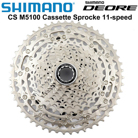 Shimano-piñón de Cassette Deore M5100 para bicicleta de montaña, piñón libre, 11 velocidades, 11-51T, CS-M5100, nuevo, 2022 ► Foto 1/4