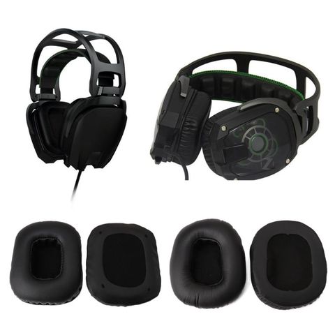 Reemplazar Eapads orejeras cojín para Razer Tiamat 7,1/2,2 de sonido envolvente de juegos de PC Auriculares auriculares ► Foto 1/6