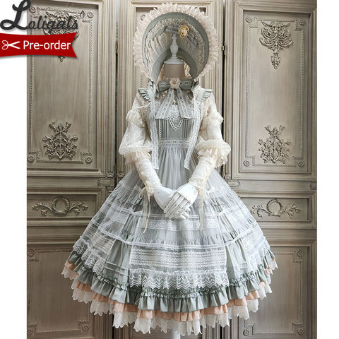 Flor Camelias ~ elegante de Lolita vestido JSK Midi vestido de fiesta por la chica, Alice, ~ Pre-pedido ► Foto 1/6
