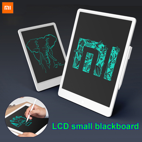 Xiaomi Mijia 10/13. 5 pulgadas niños LCD escritura manual pizarra pequeña tableta de escritura con pluma dibujo Digital almohadilla de imagen electrónica ► Foto 1/6