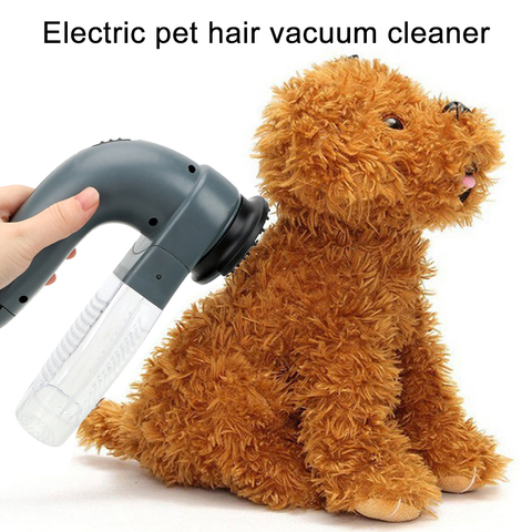 Extractor de pelo eléctrico para mascotas, aspiradora portátil, cepillo para pelo de pelo, cepillo Extractor de pelo para perros y gatos, dispositivo de succión para el cuidado personal, accesorios para mascotas ► Foto 1/6