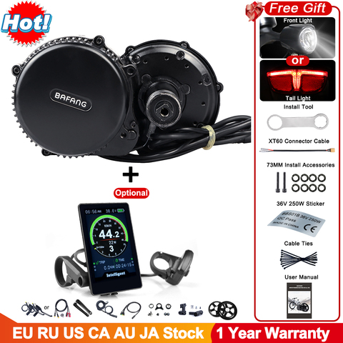 Bafang BBS02B 48 V 500 W de Motor de bicicleta eléctrica Kit de conversión de DPC18 850C P850C 500C C965 Display E bicicleta 8fun BBS02 ► Foto 1/6