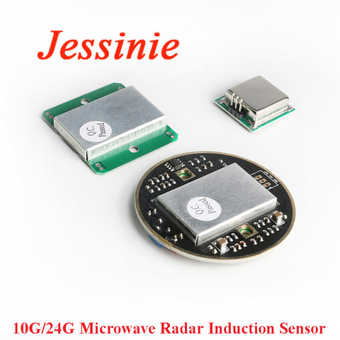 Módulo de Sensor de inducción de Radar de microondas HB100, 24GHZ, 10G, CDM324, módulo de interruptor de cuerpo humano Arduino, Detector móvil sin cables ► Foto 1/6