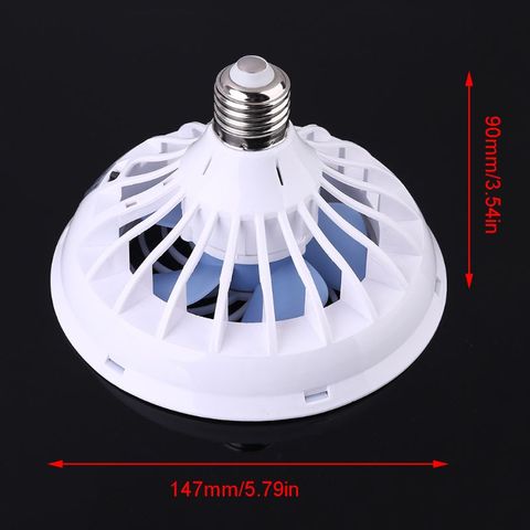 Ventilador de techo 2 en 1, lámpara LED E27 de 12W, 85V-265V de CA, bombilla Led para el mercado doméstico ► Foto 1/6